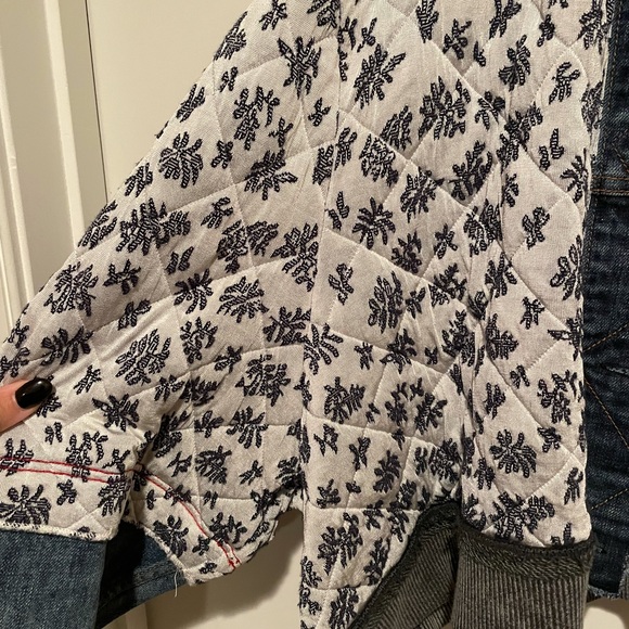 Free People Ditsy Denim Jacket - Picture 5 of 5